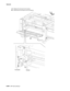 Page 6224-244MFP Service Manual 7500-XXX
9.Release the harness from the clamp. 
10.Disconnect the connector from the machine. 
Front
Connector
Clamps 