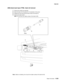 Page 637Repair information4-259
7500-XXX
2000-sheet dual input (TTM)–feed roll removal
1.Remove the media tray assembly. 
2.Move the feed unit front guide (A) in the direction of the arrow. 
3.Release the hook securing the feed roll (B) to the shaft (C). 
4.Remove the feed roll (B). 
Note:  Do not touch the rubber surface of the feed roll (B). 
Note:  Before re-installing, do not touch the rubber surface of the feed roll (B). 
Front
A HookC
B 