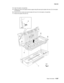 Page 665Repair information4-287
7500-XXX
4.Open the duplex unit assembly.
5.Release the hook of the duplex left door support strap (B) securing the duplex left cover (C) to the duplex 
unit assembly. 
6.Remove the four screws securing the duplex left cover (C) to the duplex unit assembly.
7.Remove the duplex left cover (C).
B
C HookB
Left 