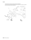 Page 6844-306MFP Service Manual 7500-XXX
8.Disconnect all the connectors to the duplex controller card assembly (D).
9.Remove the two screws securing the duplex controller card assembly (D) to the duplex unit assembly.
10.Remove the duplex controller card assembly (D).
ConnectorsD
Right 