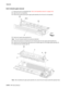 Page 6964-318MFP Service Manual 7500-XXX
Exit 2 diverter gate removal 
1.Remove the exit 2 unit assembly. See “Exit 2 unit assembly removal” on page 4-315.
2.Open the exit 2 unit assembly. 
3.Remove two screws securing the upper guide assembly (A) to the exit 2 unit assembly. 
4.Remove the upper guide assembly (A).
Note:  The exit 2 access handle (B) may become detached.
5.Remove the spring (C) connecting the exit 2 diverter gate (D) to the upper guide assembly (A). 
6.Gently flex the mounting points securing...