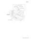 Page 715Component locations5-5
7500-XXX
Sensor (media level)
Sensor (media out)
Sensor (pre-feed)
Switch (lower left
door interlock)
Sensor (tray 2 feed out) 