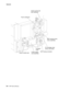 Page 7165-6MFP Service Manual 7500-XXX
Fuser cooling fanSwitch (printer left
door interlock)
MPF transport drive
motor assembly
PC cartridge motor
(Drum unit motor) Transport
motor
Printer engine
card assemblySwitch (media size)HCF hookup connector 