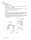 Page 821-60MFP Service Manual 7500-XXX
Media tray assembly
Media feed unit assembly
It is necessary to adjust the front and rear side guides in the media tray assembly to match the media size.
Front media guide / rear media guide
The front media guide can be adjusted to different media sizes by moving it to the front or rear. These guides 
come into contact with the front and rear edges of the media and hold it in position.
The rear side guide moves together with the front side guide.
Bottom plate
The force...