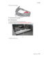 Page 133Diagnostic aids 3-41
7013-XXX
5.Remove the jammed paper.
6.Reinstall the separator roll, and lock into place.
7.Close the ADF cover, and press .
291.xx ADF paper jams
1.Remove all original documents from the ADF input tray.
2.Remove the ADF input tray. See “ADF input tray removal” on page 4-8.
3.Remove the original from the ADF by pulling the lower sheet (A) from the ADF exit.
4.Replace the ADF input tray. 