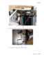 Page 201Repair information 4-63
7013-XXX
5.Remove the three screws (B) from the left side of the printer.
6.Disconnect the left hinge (C) from the feed clutch, and remove the e-clip (D).
7.Lift and remove the multipurpose feeder (MPF) feed clutch. 