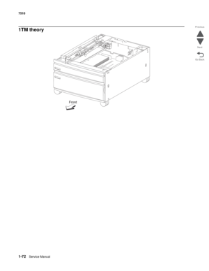 Page 1041-72Service Manual 7510
Go Back Previous
Next
1TM theory  