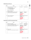 Page 299Diagnostic information2-183
7510
Go Back Previous
Next
925.03 Sensor (K ATC) error 
930.00 Black toner RFID communication failure
Step Check Yes No
1Reset the K ATC failure lock out condition.
1. Enter diagnostic mode
2. Touch ATC sensor failure clear
3. Touch K channel (925.03)
Perform a very large print test.
Does the error continue?
Go to step 2. Problem solved.
2Check the sensor (K ATC) for proper connection.
Is the above component properly connected?Replace the K 
Developer unit 
assembly.
Go to...