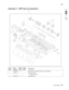 Page 747Parts catalog7-13
7510
Go Back Previous
Next
Assembly 11:  MPF feed unit assembly 3
Asm- 
indexPart 
numberFRUs/
machUnits/ 
FRUDescription
1 40X4079 1 1 MPF feed unit assembly (this comes assembled)
2 40X3711 1 2 MPF pick roll kit
•MPF pick roll (2)
3 40X1381 4 1 Bushing 8 mm 