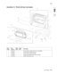 Page 749Parts catalog7-15
7510
Go Back Previous
Next
Assembly 13:  Printer left door and duplex
Asm- 
indexPart 
numberFRUs/
machUnits/ 
FRUDescription
1 40X4078 1 1 Printer left door assembly (this comes assembled)
2 40X3697 1 1 Printer left door damper assembly
3 40X3696 1 1 Printer left door damper idler gear
4 40X3799 1 1 Duplex unit assembly (this comes assembled)
5 40X3798 1 1 Printer left door blind cover
3
5
2
4
1 