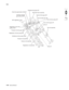 Page 761-44Service Manual 7510
Go Back Previous
Next
Feed roll Exit roll assembly Pick rollPick roll drive gear 34TExit roll drive pulley 20T Pick roll idler gear 36T Feed roll drive gear 26T ADF feed motor assembly Feed/pick drive gear 20T
Feed drive gear/pulley14/32/37T
Transport roll drive
gear pulley 20/50T
ADF registration motor
Registration main drive
pulley 21/54T
Transport roll drive gear 20T
Registration roll drive pulley 28T
Exit/feed-out drive pulley 25/28
Transport roll assembly
Registration roll...