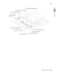 Page 81General information1-49
7510
Go Back Previous
Next
Sensor (ADF pre-registration)
ADF feed motor assembly
Sensor (sheet through)
ADF registration
motor
Sensor (ADF registration)
Sensor (ADF inverter)
Sensor (ADF APS 1)Sensor (ADF APS 2)Sensor (ADF APS 3)Inverter solenoid assembly 