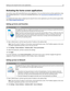 Page 22Activating the home screen applications
Your printer comes with preinstalled home screen applications. You can activate and set up these applications using
the Embedded Web Server. To access the Embedded Web Server, see 
“Accessing the Embedded Web Server” on
page 20.
For detailed information about configuring and using the home screen applications, go to the Lexmark support Web
site at 
http://support.lexmark.com.
Setting up Forms and Favorites
IconDescription
The application helps you simplify and...