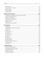 Page 5Storing supplies.....................................................................................................................................219
Checking the status of supplies.............................................................................................................219
Ordering supplies..................................................................................................................................220
Replacing...