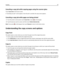 Page 97Canceling a copy job while copying pages using the scanner glass
Touch Cancel Job on the touch screen.
A “Canceling scan job” screen appears. Once the job is canceled, the copy screen appears.
Canceling a copy job while pages are being printed
1From the printer control panel, touch Cancel Job or press  on the keypad.
2Touch the job you want to cancel, and then touch Delete Selected Jobs.
Note: If you press 
 on the keypad, then touch Resume to return to the home screen.
Understanding the copy screens and...