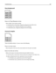 Page 225Gray background
ABCDE
ABCDE ABCDE
CHECK THE TONER DARKNESS SETTING
Select a lighter Toner Darkness setting:
From the printer control panel, change the setting from the Quality menu.
For Windows users, change the setting from Print Properties.
For Macintosh users, change the setting from the Print dialog.
Incorrect margins
ABCD
ABCD
ABCD
These are possible solutions. Try one or more of the following:
CHECK THE PAPER GUIDES
Move the guides in the tray to the correct positions for the paper size loaded....