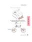 Page 279263Envelope Feeder Option
Envelope Feeder Option
Installing Options
The door drops open and stops in place.
3Grasp the lower right corner of the envelope feeder
connector door and pull it up.The connector is exposed.
Envelope Feeder
Connector Door 