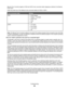 Page 99Manual Color Correction applies to RGB and CMYK color conversion table mappings as defined in the Manual
Color menu.
Users may select any of the different color conversion tables for RGB or CMYK:
Color conversion tableSettings
RGBsRGB Display
Display—True Black
sRGB Vivid
Vivid
Off
CMYKUS CMYK
Euro CMYK
Vivid CMYK
Off
Note: The Manual Color Correction setting is not useful if the software program does not specify colors with RGB
or CMYK combinations. It is also not effective in situations where the...