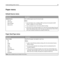 Page 78Paper menu
Default Source menu
Menu itemDescription
Default Source
Tray 
MP Feeder
Manual Paper
Manual EnvSets a default paper source for all print jobs
Notes:
From the Paper menu, Configure MP must be set to Cassette for MP
Feeder to appear as a menu setting.
Tray 1 (standard tray) is the factory default setting.
If the same size and type of paper are in two trays and the Paper Size and
Paper Type settings match, then the trays are automatically linked. When
one tray is empty, the job prints using the...