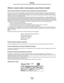 Page 103Notices
103
Notices
Without a network cable or high-capacity output finisher installed
Federal Communications Commission (FCC) compliance information statement
The Lexmark C780, C780n, C782, and C782n, types 5061-200, 5061-210, 5061-400, and 5061-410, has been tested and found to 
comply with the limits for a Class B digital device, pursuant to Part 15 of the FCC Rules. Operation is subject to the following two 
conditions: (1) this device may not cause harmful interference, and (2) this device must...