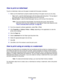 Page 37 
Printing tasks
37
How to print on letterhead
To print on letterhead, make sure the paper is loaded with the proper orientation.
1Make sure the letterhead is properly loaded according to the paper source you are using:
Tray 1 or 2—Load the letterhead paper with the design side facing down. The top edge of 
the sheet with the logo should be placed at the front of the tray.
Manual feeder—Load the letterhead paper face-up, with the top of the sheet first.
Note:If you are using the manual feeder, first...