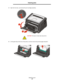 Page 46Clearing a jam
46Clearing jams
5Open the front door, and remove the print cartridge assembly.
6Lift the green flap at the front of the printer, and then remove the jammed pages beneath it.CAUTION:The fuser or fuser area may be hot.Downloaded From ManualsPrinter.com Manuals 