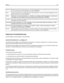 Page 171Nederlands Hierbij verklaart Lexmark International, Inc. dat het toestel dit product in overeenstemming is met de essentiële
eisen en de andere relevante bepalingen van richtlijn 1999/5/EG.
Norsk Lexmark International, Inc. erklærer herved at dette produktet er i samsvar med de grunnleggende krav og
øvrige relevante krav i direktiv 1999/5/EF.
Polski Niniejszym Lexmark International, Inc. oświadcza, że niniejszy produkt jest zgodny z zasadniczymi
wymogami oraz pozostałymi stosownymi postanowieniami...