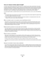 Page 80How can I improve wireless signal strength?
A common reason wireless printers fail to communicate over a network is poor wireless signal quality. If the signal is
too weak, too distorted, or blocked by an object, it cannot carry information between the access point and the printer.
To determine if the printer is receiving a strong signal from the access point, print a network setup page. The Quality
field indicates the relative strength of the wireless signal the printer is receiving. Drops in signal...