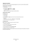 Page 87Aligning the printhead
If the characters or lines on your printer image appear jagged or wavy, then you may need to align the printhead.
Using the printer control panel
1Load plain paper.
2From the home screen, navigate to:
 > Maintenance >  > Align Printer >  > 
An alignment page prints.
Note: Do not remove the alignment page until printing is finished.
Using the printer software
For Windows users
1
Load plain paper.
2Click  or Start.
3Click All Programs or Programs, and then select the printer program...