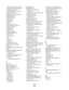 Page 155printer does not respond  108
printer printing blank pages  107
printhead error  104
software did not install  105
shared printing  84
sharing printer in Windows  83
SmartSolutions  96
adding printer  97
customizing  97
SMTP server 
configuring  67
software 
Service Center  103
software did not install  105
software updates 
checking  25
enabling  25
software, optional 
finding, installing  25
solutions  96
customizing  97
SSID 
ad hoc  78
finding  91
locating  85
wireless network  85
streaks or lines on...