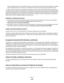 Page 165Lexmark relating to your Use of the Software Program). To the extent any Lexmark policies or programs for support
services conflict with the terms of this License Agreement, the terms of this License Agreement shall control.
* Products within the XX90 Series (including but not limited to models Z2390, Z2490, X2690, X3690, and X4690) are
not subject to the Cartridge License Agreement. This Cartridge License Agreement does not apply to cartridges included
within the printer boxes of XX75 Series products...