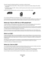 Page 117The printer supports the following methods in connecting to a wireless network:
Personal Identification Number (PIN)—A PIN on the printer is entered into the wireless settings of the wireless
access point.
Push Button Configuration (PBC)—Buttons on both the printer and the wireless access point are pushed within a
given period of time.
Look for any of these identifier marks to check if your wireless access point is WPS certified:
You can find these WPS logos on the side, back, or top of your wireless...