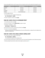 Page 98Choose a fax quality that best suits the capacity of the receiving fax machine and the quality of the original document.
QualityBlack resolutionColor resolution
Standard200 x 100200 x 200
Fine200 x 200200 x 200
Superfine300 x 300200 x 200
Ultrafine300 x 300 (half-toned)200 x 200
To set the quality of the fax:
1From the home screen, navigate to fax Quality:
Fax > More Options > Quality
2Select a resolution, and then touch Accept.
How do I send a fax at a scheduled time?
1From the home screen, touch Fax....