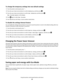 Page 19To change the temporary settings into new default settings
1From the printer control panel, press .
2Press the up or down arrow button to scroll to Defaults, and then press .
3Press the up or down arrow button to scroll to Set Defaults, and then press .
Use Current appears on the display.
4Press  again to select Use Current.
5Press  until you exit Setup, or press another mode button.
To disable the settings timeout feature
You can disable the settings timeout feature if you do not want the printer to...