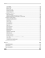 Page 75‑bin mailbox .................................................................................................................................................. 183
Output options................................................................................................................................................ 183
Memory card .................................................................................................................................................. 184
Flash memory card...