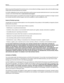 Page 208Before you present this product for warranty service, remove all print cartridges, programs, data, and removable storage
media (unless directed otherwise by Lexmark).
For further explanation of your warranty alternatives and the nearest Lexmark authorized servicer in your area contact
Lexmark on the World Wide Web at www.lexmark.com/support.
Remote technical support is provided for this product throughout its warranty period. For products no longer covered
by a Lexmark warranty, technical support may not...