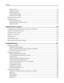 Page 6Ordering a fuser .............................................................................................................................................. 171
Ordering a fuser wiper .................................................................................................................................... 171
Ordering pick rollers ....................................................................................................................................... 172
Ordering staple...