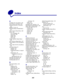 Page 325323
Index
A
A4 Width (PCL Emul Menu) 234
Abort Restore (Job Menu) 220
aborting restoration of held jobs
220
Adapter, Tri-Port 61
Advanced Status (Parallel Menu)
241
Alarm Control (Setup Menu) 226
alarms 226
error messages 226
hole punch 228
setting 226
stapler 232
toner 232
Assign Type/Bin (Paper Menu)
200
Auto Continue (Setup Menu) 227
Auto CR after LF (PCL Emul Menu)
235
Auto LF after CR (PCL Emul Menu)
235
auto size sensing 30
disabling 180
enabling 180
multipurpose feeder, no support
18
special sizes...