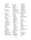 Page 331329
LocalTalk port 264
network port 255
parallel port 245
serial port 249
USB port 267
publications
Card Stock & Label Guide18
Technical Reference316
Q
Quality Menu 224
PictureGrade 224
Print Resolution 224
Toner Darkness 225
R
recycling supplies 138
reinstalling 78
envelope feeder 145
hole punch box 114
trays 78
Remove Held Jobs (Utilities Menu)
219
removing 159
duplex unit 146
envelope feeder 144
finisher 159
divertor cover 164
from stand 163
plate 167
firmware card 176
flash memory option 173
high...