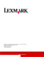 Page 333www.lexmark.com
Lexmark and Lexmark with diamond design are trademarks of Lexmark International, Inc.,
registered in the United States and/or other countries.
© 2001 Lexmark International, Inc.
740 West New Circle Road
Lexington, Kentucky 40550
Downloaded From ManualsPrinter.com Manuals 