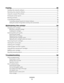 Page 5Faxing.................................................................................................46
Sending a fax using the software..................................................................................................................................46
Receiving a fax using the software................................................................................................................................47
Using the computer Phone...