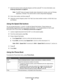 Page 48Customizing fax settings
48 7
Enter the shortcut name using the keypad, and then press  . For more information, see 
Entering characters on page 50.
Note:The MFP does not support double–byte characters for names, such as Chinese, 
Japanese, or Korean. You cannot enter a name using these languages.
8Enter a fax number, and then press  .
9Using the numeric keypad, press 1 (for Yes) if you have another number, or 2 (for No) if you 
are finished.
Using the Speed Dial buttons
You can access shortcuts 1–5 and...