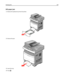 Page 169242 paper jam
1Remove the optional tray from the printer.
2Remove the jam.
3Insert the tray.
4Press . Clearing jams169
Downloaded From ManualsPrinter.com Manuals 