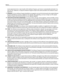 Page 227License Agreement terms. Upon transfer of the Software Program, your license is automatically terminated. You
may not rent, sublicense, or assign the Software Program except to the extent provided in this Software License
Agreement.
7UPGRADES. To Use a Software Program identified as an upgrade, you must first be licensed to the original Software
Program identified by Lexmark as eligible for the upgrade. After upgrading, you may no longer use the original
Software Program that formed the basis for your...