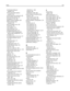 Page 23356 Standard USB port
disabled  182
58 Too many flash options
installed  182
58 Too many trays attached  183
84 PC Kit life warning  183
84 Replace PC Kit  183
840.01 Scanner Disabled  186
840.02 Scanner Auto
Disabled  187
88.yy Cartridge is low  183
Answering  176
Call complete  176
Close front door  176
Defragmenting Flash  176
DO NOT TOUCH Reading flash
data DO NOT POWER OFF  177
Fax failed  177
Fax Station Name not set up  177
Fax Station Number not set
up  177
Formatting Flash  177
Hex Trace  177...