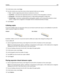 Page 1063On the home screen, touch Copy.
4From the Content area, touch the arrows to best represent what you are copying:
Text—Used for original documents that are mostly text or line art
Text/Photo—Used when the original documents are a mixture of text and graphics or pictures
Photograph—Used when the original document is a high-quality photograph or inkjet print
Printed Image—Used when copying halftone photographs, graphics such as documents printed on a laser
printer, or pages from a magazine or newspaper...