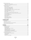 Page 3Advanced wireless setup..................................................................................................................................................39
Creating an ad hoc wireless network ...................................................................................................................................... 39
Adding a printer to an existing ad hoc wireless network ................................................................................................ 43...