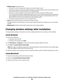 Page 37Blinking orange may indicate that:
–The printer is out of the range of the wireless access point (wireless router).
–The printer is trying to communicate with the wireless access point (wireless router), but the wireless access
point (wireless router) may be turned off or not working properly.
–The printer is trying to establish communication with the wireless access point (wireless router).
This is true if you have already configured the printer for use on your wireless network. When the printer has...