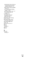 Page 173network printer does not show up
in printer selection list during
installation (Windows)  130
printer cannot connect to wireless
network  131
Wi-Fi indicator light is blinking
orange  137, 140
Wi-Fi indicator light is not lit  134
Wi-Fi indicator light is still
orange  142
Wi-Fi indicator  20
description of colors  47
interpreting colors  47
light is not lit  134
Wi-Fi indicator light is blinking
orange  137, 140
Wi-Fi indicator light is green 
printer does not print  135
Wi-Fi indicator light is still...