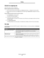 Page 44Cancel an outgoing fax
44
Faxing
Cancel an outgoing fax
There are two ways to cancel an outgoing fax: 
While the original documents are still scanning
1When using the automatic document feeder, touch Cancel while Scanning… is displayed on the touch screen.
2When using the scanner bed, touch Cancel while Scan the Next Page / Finish the Job is displayed on the touch 
screen.
After the original documents have been scanned to memory
1Touch Cancel Jobs on the home screen.
The Cancel Jobs screen will appear....